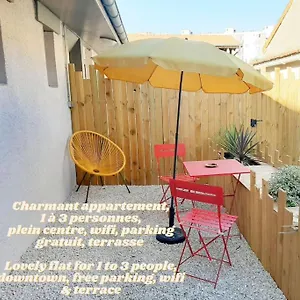  Appartement Le Bilbao, T2, Centre-parking Gratuit-terrasse